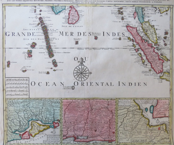 Southeast-Asia; "Partie de la Nouvelle Grande Carte des Indes Orientales (..)" (sold)