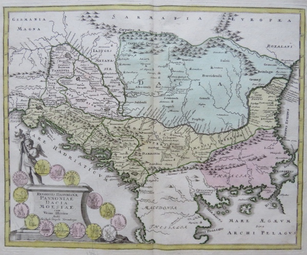 Balkans, "Regiones Danubianae Pannoniae Dacia Moesiae cum Vicino Illyrico"